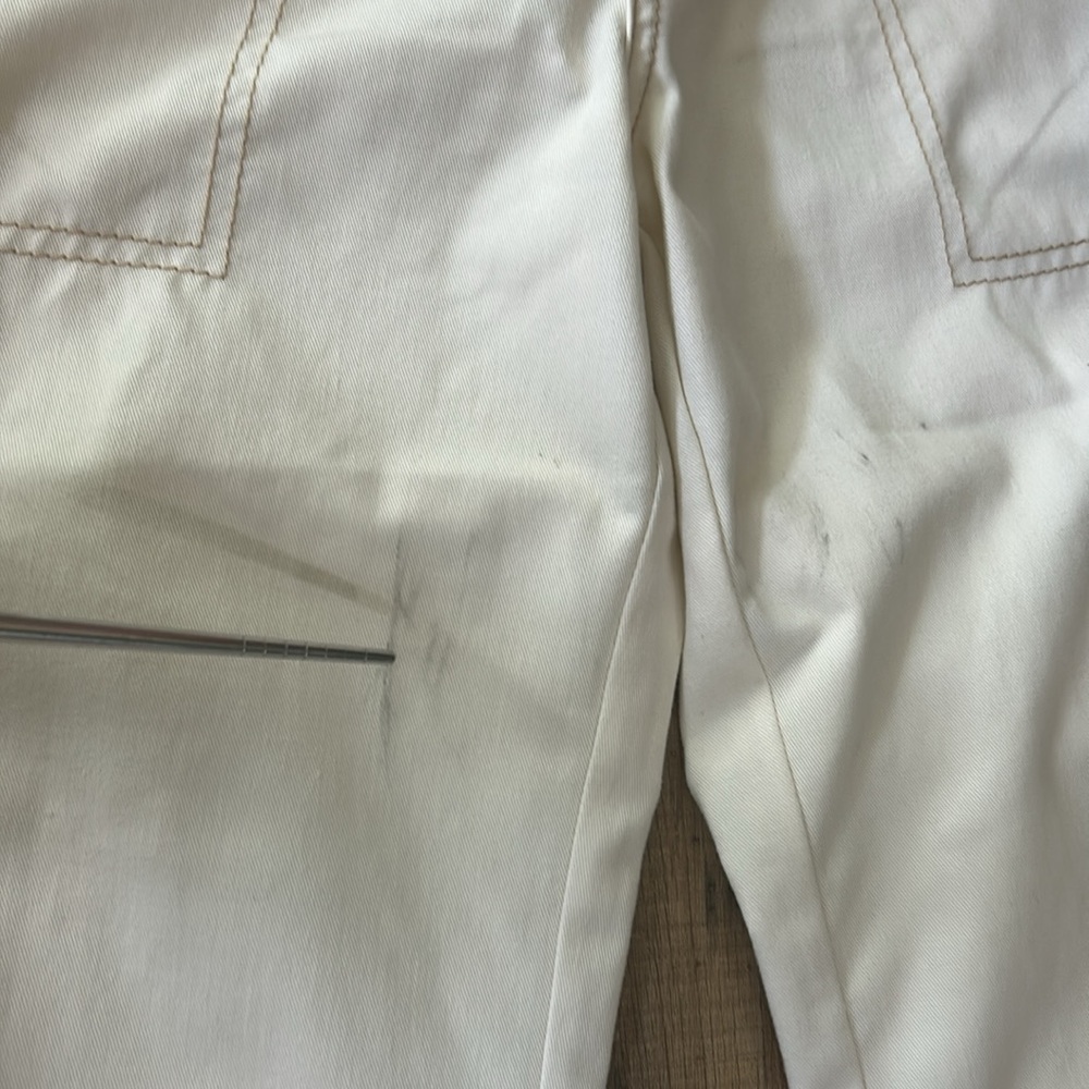 TRUE RELIGION WOMENS MILITARY CARGO PANT WINTER WHITE Sz 29 NEW - Picture 13 of 13